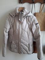 Dames dons (ski)jack, merk "Reset", lichtbeige zijdeglans., Ophalen of Verzenden, Zo goed als nieuw, Maat 38/40 (M)