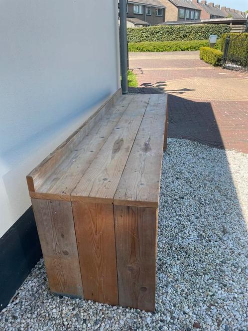 Bureau van sloophout, Huis en Inrichting, Bureaus, Gebruikt, Ophalen