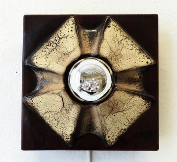 Vintage Fat Lava PAN wandlamp Space Age keramiek plafondlamp beschikbaar voor biedingen