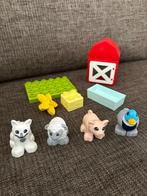 LEGO Duplo 10949 Boerderijdieren verzorgen – compleet, Ophalen of Verzenden, Zo goed als nieuw, Complete set, Duplo