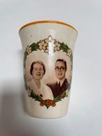 Beker Juliana en Bernard 7 januari 1937, Ophalen of Verzenden, Gebruikt, Servies