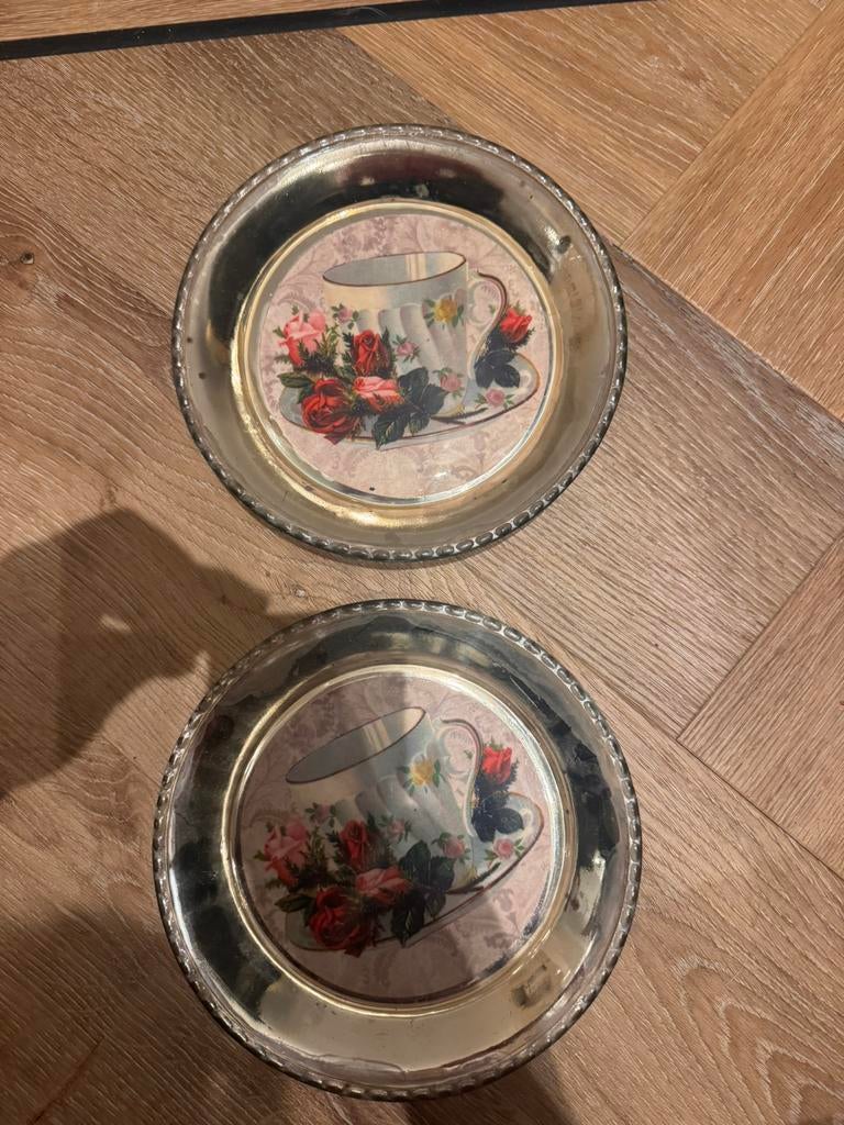 Meander schotel bordjes, Ophalen of Verzenden, Zo goed als nieuw, Bord