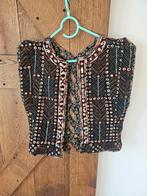 Isabel Marant Cerza Gilet Marant, Zwart, Ophalen of Verzenden, Zo goed als nieuw, Maat 38/40 (M)