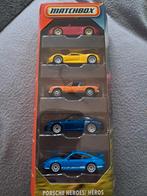 Matchbox 5 pack Porsche Heroes nieuw 911 918 914 targa gt3, Hobby en Vrije tijd, Modelauto's | Overige schalen, Ophalen of Verzenden