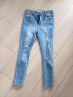 Nieuw dames ripped spijkerbroek maat 42,broek,jeans, Nieuw, W33 - W36 (confectie 42/44), Blauw, Ophalen of Verzenden