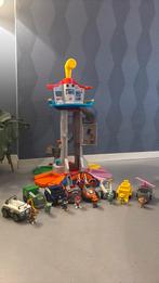 Grote paw patrol toren met auto’s en pups, Kinderen en Baby's, Speelgoed | Actiefiguren, Ophalen, Gebruikt