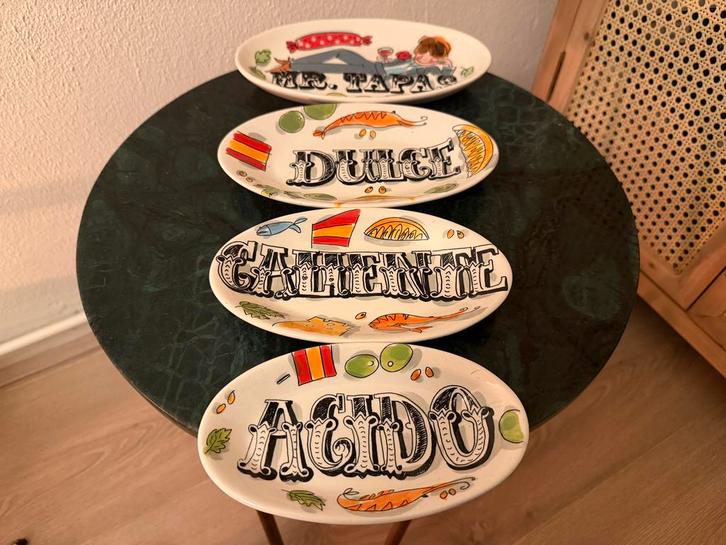 Blond Amsterdam mr tapas schalen set, Huis en Inrichting, Keuken | Servies, Schaal of Schalen, Blond Amsterdam, Aardewerk, Ophalen of Verzenden