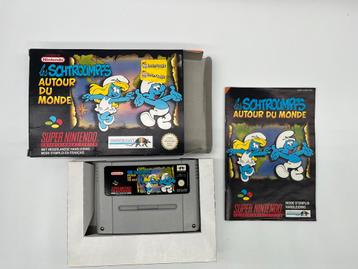 Smurfen / Schtroumpfs Super Nintendo SNES PAL FAH CIB MINT beschikbaar voor biedingen