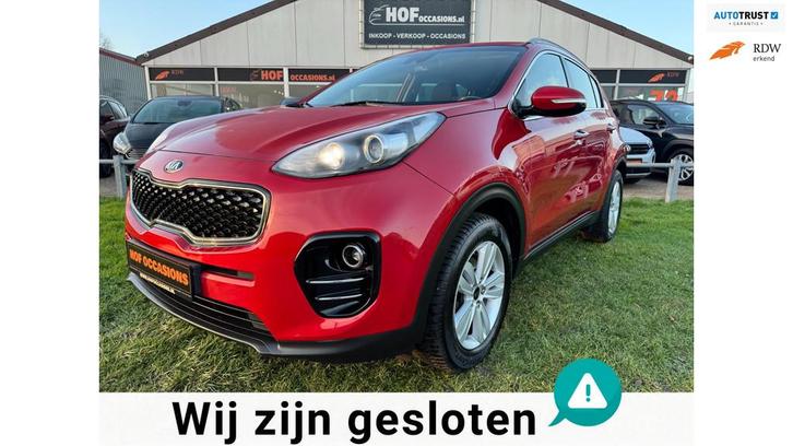 Kia Sportage 1.6 GDI Design Edition CAMERA/NAVI/STOELVERW/FU, Auto's, Kia, Bedrijf, Te koop, Sportage, ABS, Achteruitrijcamera