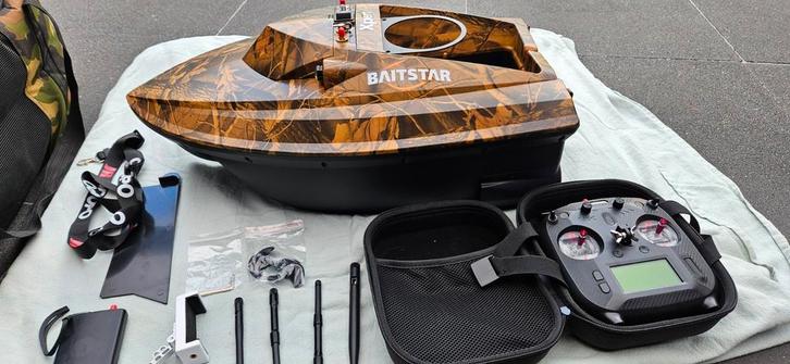 Baitstar Xpert voerboot dieptemeter en autopilot gps, Watersport en Boten, Hengelsport | Karpervissen, Zo goed als nieuw, Overige typen
