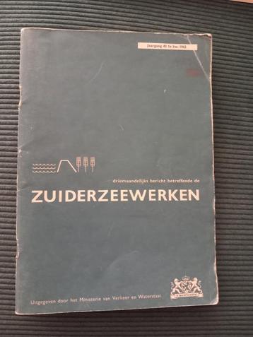 Boekje Zuiderzeewerken 1962 beschikbaar voor biedingen