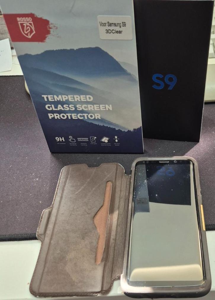 SAMSUNG S9 DUO SIM 64 GB MET OTTERBOX  EN SCREEN PROTECTOR, Telecommunicatie, Mobiele telefoons | Samsung, Gebruikt, Galaxy S2 t/m S9