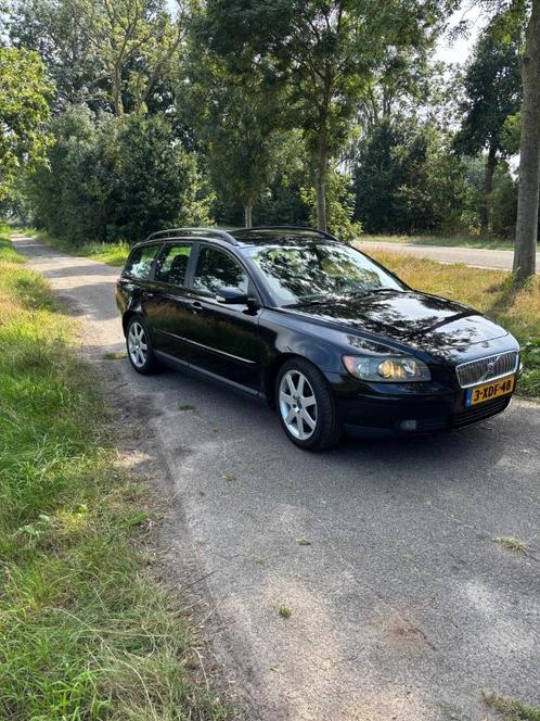 Volvo V50 2.4 170PK Geartronic 2006 Zwart, Auto's, Volvo, Particulier, V50, Benzine, E, Stationwagon, Automaat, Geïmporteerd, Zwart