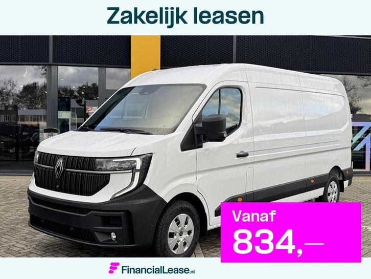 Renault Master E-Tech T35 L3H2 Extra long range 87 kWh * KOE, Auto's, Bestelauto's, Bedrijf, Lease, Financial lease, 4x4, ABS