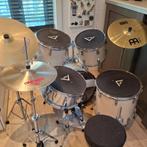 Drumstel Majestic, Muziek en Instrumenten, Drumstellen en Slagwerk, Ophalen, Gebruikt, Overige merken