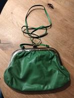 Groene handtas, portemonnee vorm, Sieraden, Tassen en Uiterlijk, Tassen | Damestassen, Ophalen, Groen, Handtas