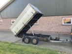 Kipper aanhanger aanhangwagen tandemasser bakwagen, Auto diversen, Aanhangers en Bagagewagens, Gebruikt