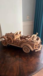 Klassieke auto in hout, Antiek en Kunst, Antiek | Speelgoed, Ophalen