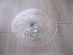 Taartplateau / gebakplateau met voetjaren 60, Ophalen of Verzenden, Overige stijlen, Glas, Schaal of Schalen