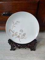 Decoratieve standaard met chinees draken motief, Overige materialen, Gebruikt, Schaal, Rond