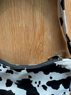 Leuke Schoudertasje Koeienprint, Ophalen of Verzenden, Zo goed als nieuw, Zwart, Schoudertasje