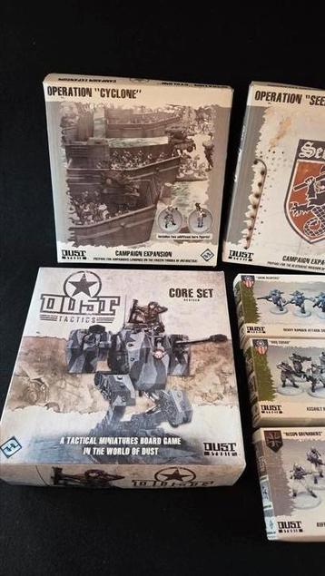 Dust tactics beschikbaar voor biedingen