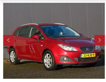 Seat Ibiza ST 1.2 TDI 55KW 75PK Ecomotive 2011 Rood beschikbaar voor biedingen