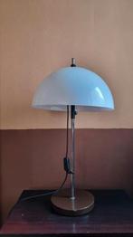 Retro designers Muchroom lamp, Ophalen, 50 tot 75 cm, Retro, Metaal