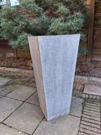 Grote fiberclay bloembak., Ophalen, 60 cm of meer