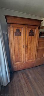 Jugendstil Linnenkast ca. 1910, Huis en Inrichting, Kasten | Kledingkasten, Ophalen, 50 tot 75 cm, 100 tot 150 cm