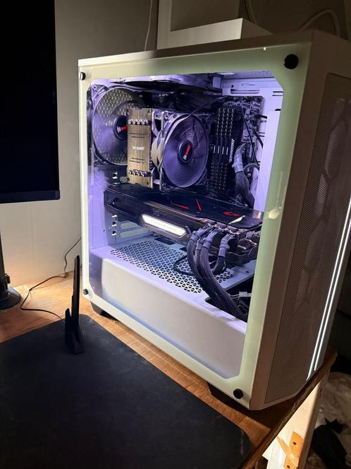 Gaming pc radeon 6900xt, ryzen 5 5600x, 32gb, b550, Computers en Software, Desktop Pc's, Zo goed als nieuw, 4 Ghz of meer, HDD