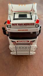Tekno Scania Roy van Merode - Limited Edition, Hobby en Vrije tijd, Ophalen of Verzenden, Zo goed als nieuw, Bus of Vrachtwagen
