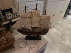Vintage Miniatuur Zeilboot Modellen - Set van 3 stuks, Antiek en Kunst, Ophalen of Verzenden