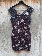 Spin Doctor Arcane Pencil alternatief gothic jurk maat M, Maat 38/40 (M), Spin Doctor, Zwart, Nieuw