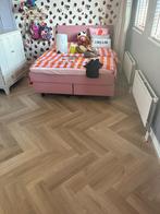 T.E.A.B PVC vloer 12m2 als nieuw spigato click beige, Huis en Inrichting, Stoffering | Vloerbedekking, Ophalen, Visgraat PVC, Beige