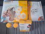 Medela swing maxi flex dubbele borstkolf met veel accessoire, Ophalen, Zo goed als nieuw, Borstkolf