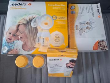 Medela swing maxi flex dubbele borstkolf met veel accessoire beschikbaar voor biedingen
