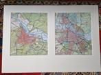 Landkaart Amsterdam, Ophalen of Verzenden, 1800 tot 2000, Nederland, Landkaart