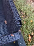 Wicker Loungeset - Gebruikt, Tuin en Terras, Tuinsets en Loungesets, 5 zitplaatsen, Gebruikt, Ophalen of Verzenden, Loungeset