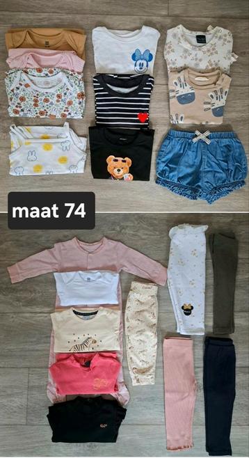 Mooi kleding pakket meisje, maat 74 beschikbaar voor biedingen