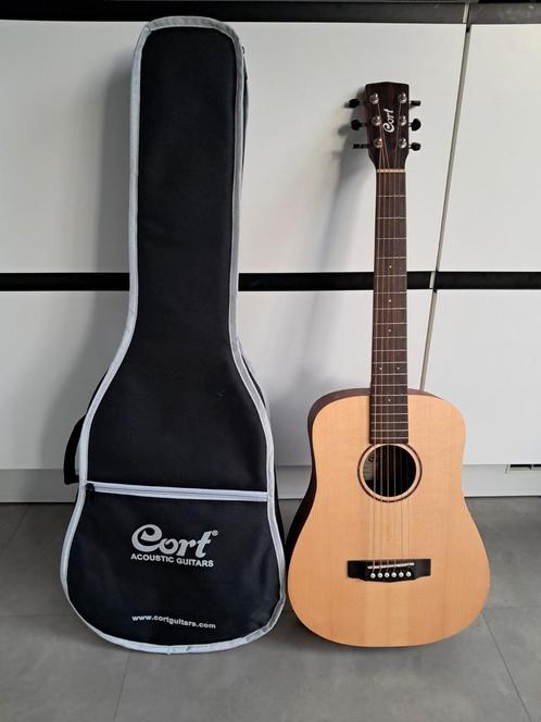 Cort akoestische gitaar Earth mini F met USB poort, Muziek en Instrumenten, Snaarinstrumenten | Gitaren | Akoestisch, Zo goed als nieuw