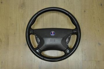 3x Lederen stuurwiel Saab 9-3 en 9-5 (1997-2005) beschikbaar voor biedingen