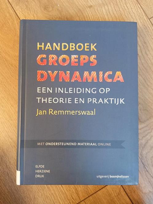 Jan Remmerswaal - Handboek groepsdynamica, Boeken, Studieboeken en Cursussen, Zo goed als nieuw, Ophalen of Verzenden