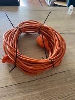 Verlengsnoer 20 meter geaard, Doe-het-zelf en Verbouw, Elektra en Kabels, Ophalen of Verzenden, Gebruikt, Kabel of Snoer