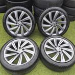 Skoda octavia superb velgen met banden 18inch, Auto-onderdelen, Ophalen, 18 inch, Band(en), Zomerbanden