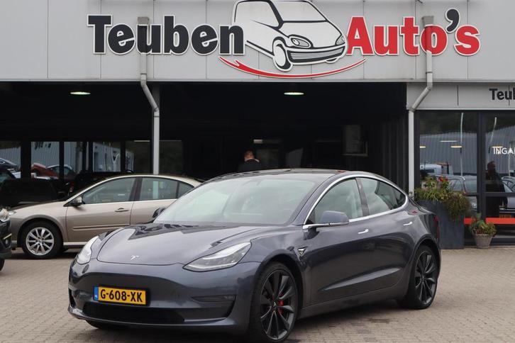 Tesla Model 3 Performance AWD 75 kWh 360 Camera Autopilot co, Auto's, Tesla, Bedrijf, Te koop, Model 3, 4x4, ABS, Adaptive Cruise Control