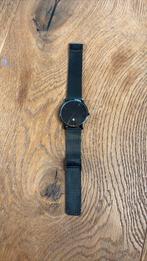 Zwart Davis dames horloge, Sieraden, Tassen en Uiterlijk, Ophalen of Verzenden, Zo goed als nieuw, Overige merken