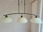 Hanglamp, Huis en Inrichting, Lampen | Plafondlampen, Gebruikt, Ophalen, Glas