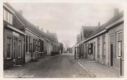 AY171 Biezelinge gemeente Kapelle Hoofdstraat 1947, Verzamelen, Ansichtkaarten | Nederland, Gelopen, Zeeland, 1940 tot 1960, Verzenden