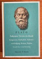 Plato - Sokrates' leven en dood, Boeken, Verzenden, Zo goed als nieuw, Plato